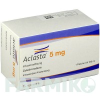 АКЛАСТА (ACLASTA) 5 мг розчин 100 мл - Золедронова кислота HEXAL