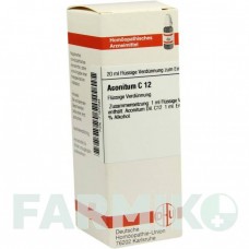 АКОНІТУМ (ACONITUM) C 12 розчин 20 мл - Гомеопатія DHU