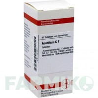 АКОНІТУМ (ACONITUM) C 7 таблетки 80 шт - Гомеопатія DHU