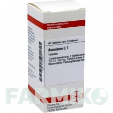 АКОНИТУМ (ACONITUM) C 7 таблетки 80 шт - Гомеопатия DHU
