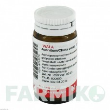 АКОНИТУМ ХИНА (ACONITUM CHINA) глобули 20 г - Гомеопатия WALA HEILMITTEL