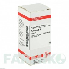 АКОНИТУМ (ACONITUM) D 6 таблетки 80 шт - Гомеопатия DHU