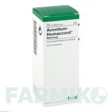 АКОНИТУМ ГОМАККОРД (ACONITUM HOMACCORD) капли 30 мл - Гомеопатия BIOLOGISCHE HEILMITTEL HEEL