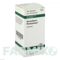 АКОНІТУМ ПЕНТАРКАН (ACONITUM PENTARKAN) таблетки 200 шт - Гомеопатія DHU