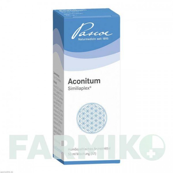 АКОНИТУМ СИМИЛИАПЛЕКС (ACONITUM SIMILIAPLEX) капли 50 мл - Гомеопатия PASCOE