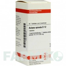 АКТЕА СПІКАТА (ACTAEA SPICATA) D 12 таблетки 80 шт - Гомеопатія DHU