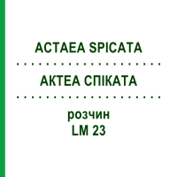 АКТЕА СПІКАТА (ACTAEA SPICATA) LM 23 розчин 10 мл - Гомеопатія ARCANA DR.SEWERIN