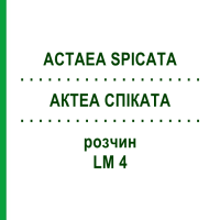 АКТЕА СПИКАТА (ACTAEA SPICATA) LM 4 раствор 10 мл - Гомеопатия ARCANA DR.SEWERIN