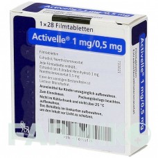АКТИВЕЛЬ (ACTIVELLE) таблетки 28 шт - Норетистерон, Естроген EMRA-MED