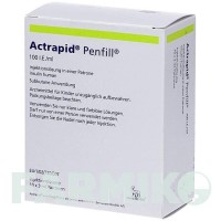 АКТРАПІД (ACTRAPID) 100 МО/мл розчин 10x3 мл - Інсулін (людський) AXICORP PHARMA