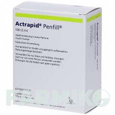 АКТРАПИД (ACTRAPID) 100 МЕ/мл раствор 10x3 мл - Инсулин (человеческий) AXICORP PHARMA