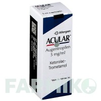 АКУЛАР (ACULAR) 5 мг/мл капли 5 мл - Кеторолак EMRA-MED