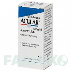 АКУЛАР (ACULAR) 5 мг/мл капли 5 мл - Кеторолак KOHLPHARMA
