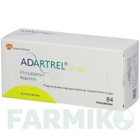 АДАРТРЕЛ (ADARTREL) 0,5 мг таблетки 84 шт - Ропінірол KOHLPHARMA
