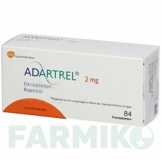 АДАРТРЕЛ (ADARTREL) 2 мг таблетки 84 шт - Ропинирол KOHLPHARMA