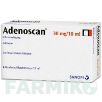 АДЕНОСКАН (ADENOSCAN) флакон 6 шт - Аденозин SANOFI