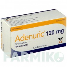 АДЕНУРИК (ADENURIC) 120 мг таблетки 84 шт - Фебуксостат BB FARMA