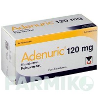 АДЕНУРИК (ADENURIC) 120 мг таблетки 84 шт - Фебуксостат BERLIN-CHEMIE