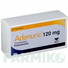АДЕНУРИК (ADENURIC) 120 мг таблетки 84 шт - Фебуксостат CC PHARMA