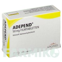 АДЕПЕНД (ADEPEND) 50 мг таблетки 30 шт - Налтрексон AOP ORPHAN PHARMACEUTICALS
