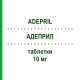 АДЕПРИЛ (ADEPRIL) 10 мг таблетки 30 шт - Амітриптилін TEOFARMA