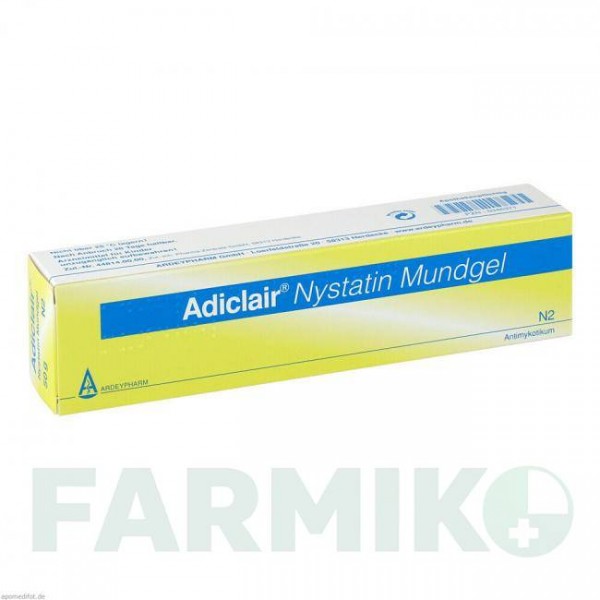 АДИКЛЭР (ADICLAIR) гель 50 г - Нистатин ARDEYPHARM