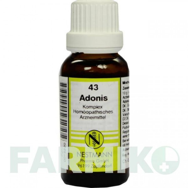 АДОНІС КОМПЛЕКС (ADONIS KOMPLEX) розчин 20 мл - Гомеопатія NESTMANN PHARMA