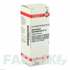 АДРЕНАЛИНУМ ГИДРОХЛОРИКУМ (ADRENALINUM HYDROCHLORICUM) D 12 раствор 20 мл - Гомеопатия DHU