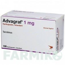 АДВАГРАФ (ADVAGRAF) 1 мг капсулы 30 шт - Такролимус ABACUS MEDICINE