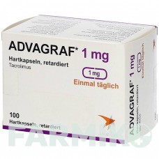 АДВАГРАФ (ADVAGRAF) 1 мг капсулы 100 шт - Такролимус DOCPHARM