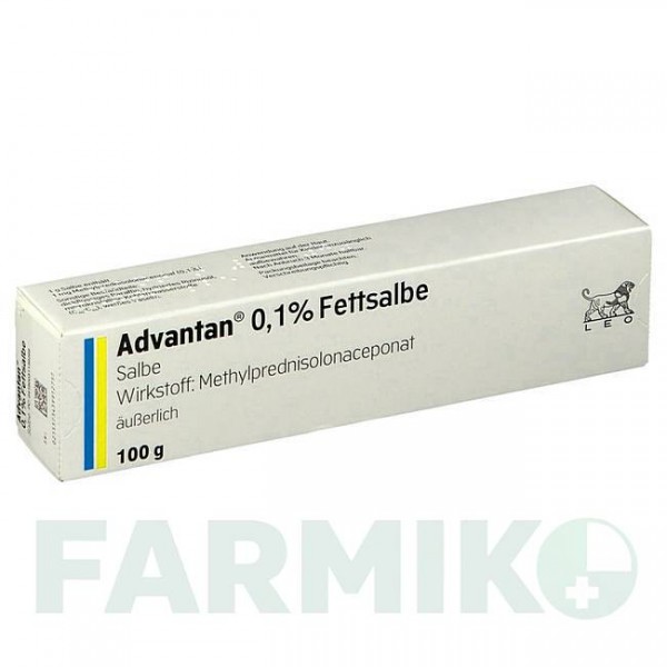 АДВАНТАН (ADVANTAN) 0,1% мазь 100 г - Метилпреднізолон LEO PHARMA