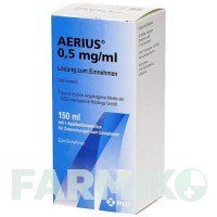 ЕРІУС (AERIUS) 0,5 мг/мл розчин 150 мл - Дезлоратадин KOHLPHARMA