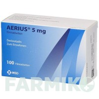 ЕРІУС (AERIUS) 5 мг таблетки 100 шт - Дезлоратадин BB FARMA