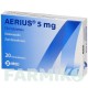 ЭРИУС (AERIUS) 5 мг таблетки 20 шт - Дезлоратадин PHARMA GERKE
