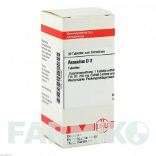 ЭСКУЛЮС (AESCULUS) D 3 таблетки 80 шт - Гомеопатия DHU