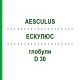ЕСКУЛЮС (AESCULUS) D 30 глобули 10 г - Гомеопатія DR.RECKEWEG