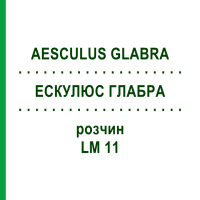ЭСКУЛЮС ГЛАБРА (AESCULUS GLABRA) LM 11 раствор 10 мл - Гомеопатия ARCANA DR.SEWERIN