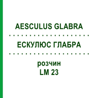 ЭСКУЛЮС ГЛАБРА (AESCULUS GLABRA) LM 23 раствор 10 мл - Гомеопатия ARCANA DR.SEWERIN