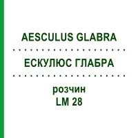 ЭСКУЛЮС ГЛАБРА (AESCULUS GLABRA) LM 28 раствор 10 мл - Гомеопатия ARCANA DR.SEWERIN