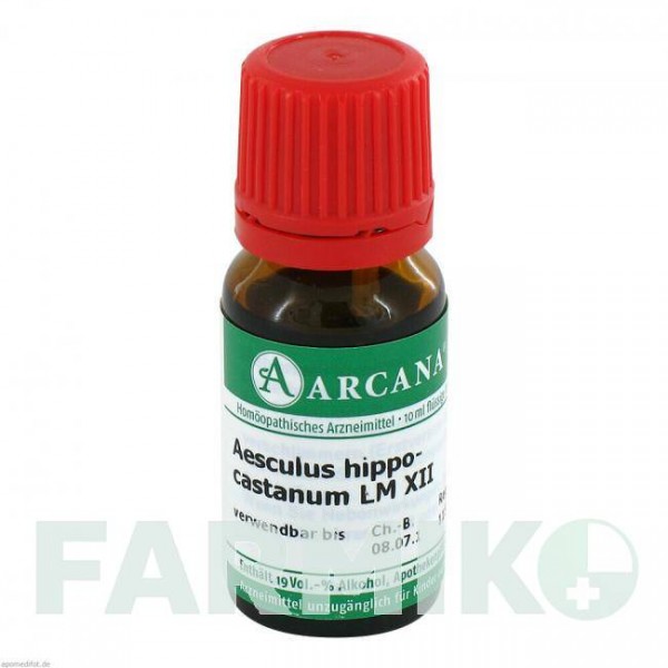 ЭСКУЛЮС ГИППОКАСТАНУМ (AESCULUS HIPPOCASTANUM) LM 12 раствор 10 мл - Гомеопатия ARCANA DR.SEWERIN
