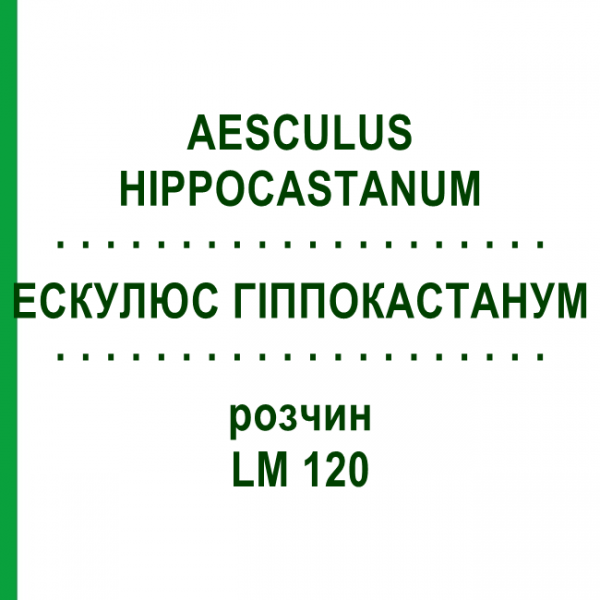 ЭСКУЛЮС ГИППОКАСТАНУМ (AESCULUS HIPPOCASTANUM) LM 120 раствор 10 мл - Гомеопатия ARCANA DR.SEWERIN