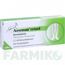 ЭСКУЗАН (AESCUSAN) таблетки 20 шт - Плоды конского каштана MIBE