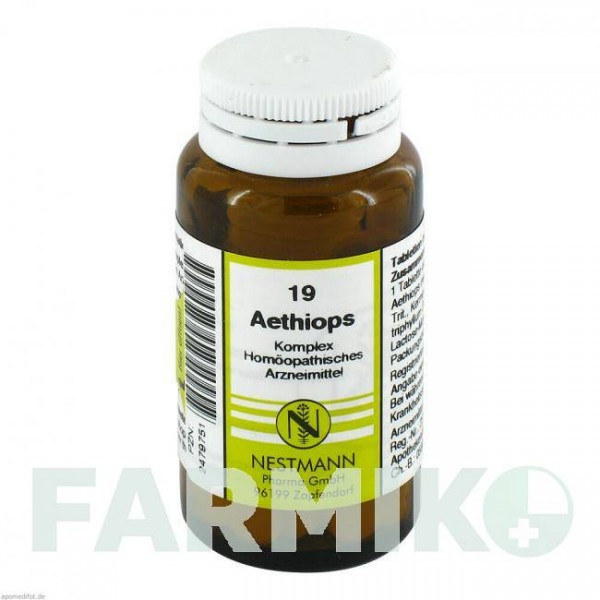 ЭТИОПС КОМПЛЕКС (AETHIOPS KOMPLEX) таблетки 120 шт - Гомеопатия NESTMANN PHARMA