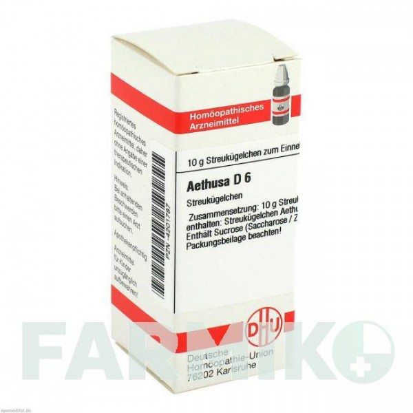 ЭТУЗА (AETHUSA) D 6 глобули 10 г - Гомеопатия DHU