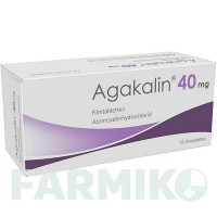 АГОКАЛИН (AGAKALIN) 40 мг таблетки 35 шт - Атомоксетин MEDICE PUTTER