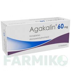 АГОКАЛИН (AGAKALIN) 60 мг таблетки 14 шт - Атомоксетин MEDICE PUTTER