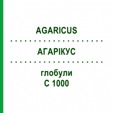 АГАРІКУС (AGARICUS) C 1000 глобули 1,5 г - Гомеопатія GUDJONS
