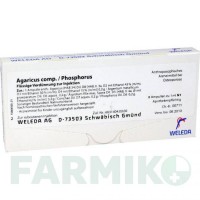 АГАРИКУС КОМП (AGARICUS COMP) ампулы 8x1 мл - Гомеопатия WELEDA