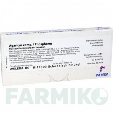 АГАРИКУС КОМП (AGARICUS COMP) ампулы 8x1 мл - Гомеопатия WELEDA