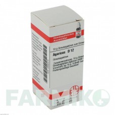 АГАРИКУС (AGARICUS) D 12 глобули 10 г - Гомеопатия DHU